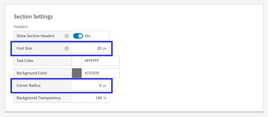 Data_Management_Thems_Font_Size_and_Corner_Radius.png